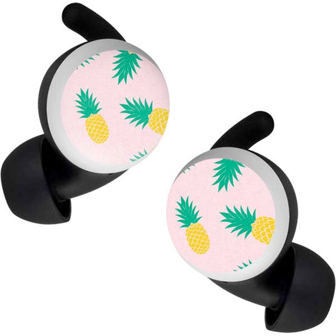 Summer Pineapples Google Pixel Buds Skin
